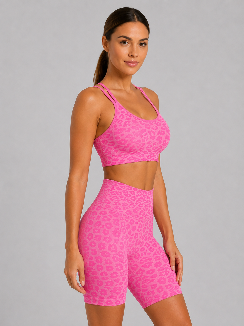 Seamless Push-Up Yoga Sports Bra