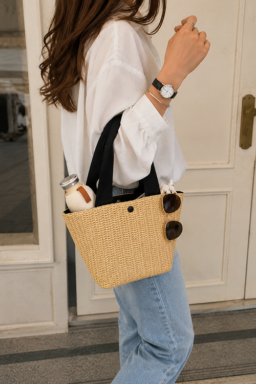 Bolso de paja