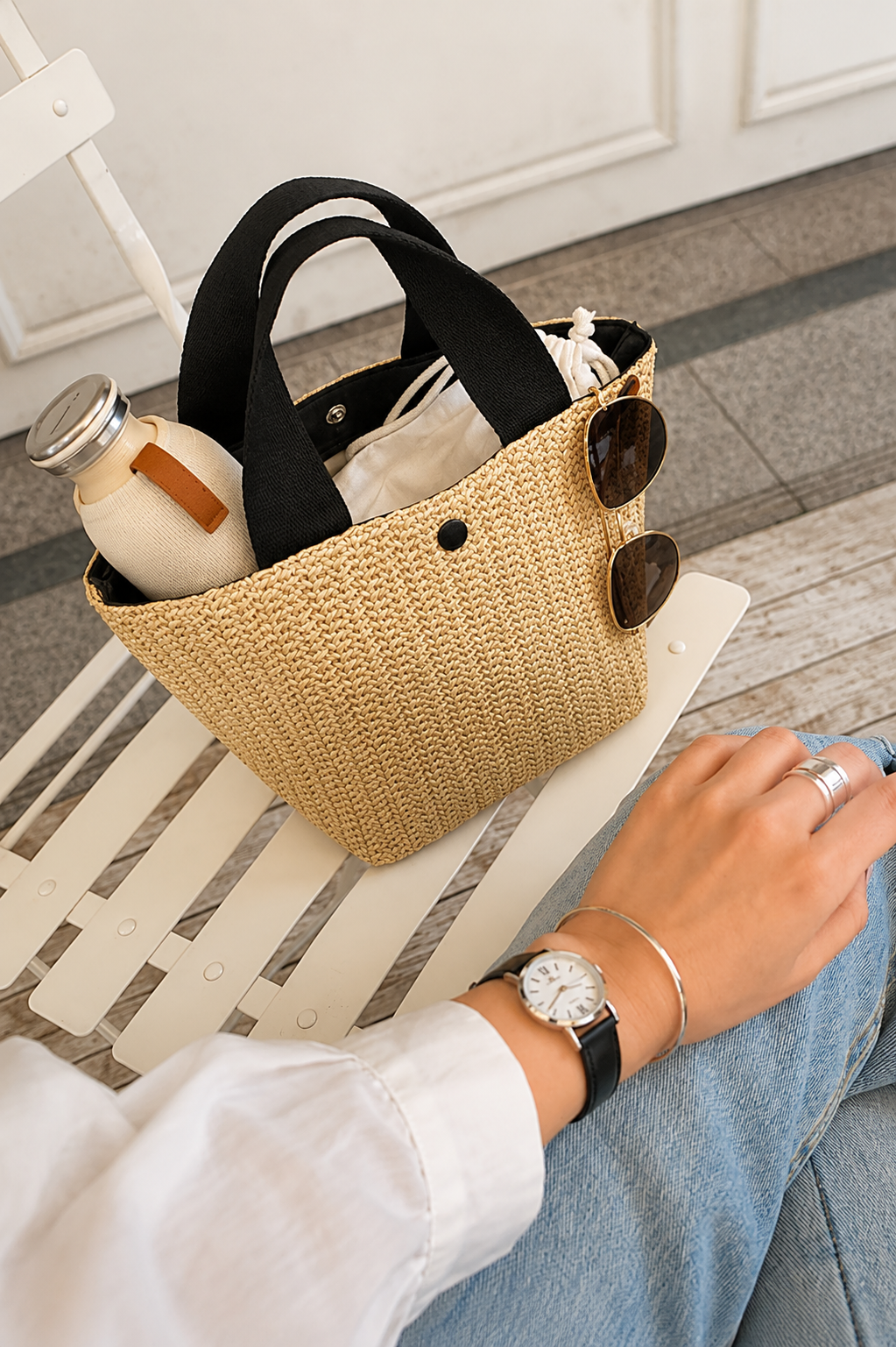 Straw Handbag