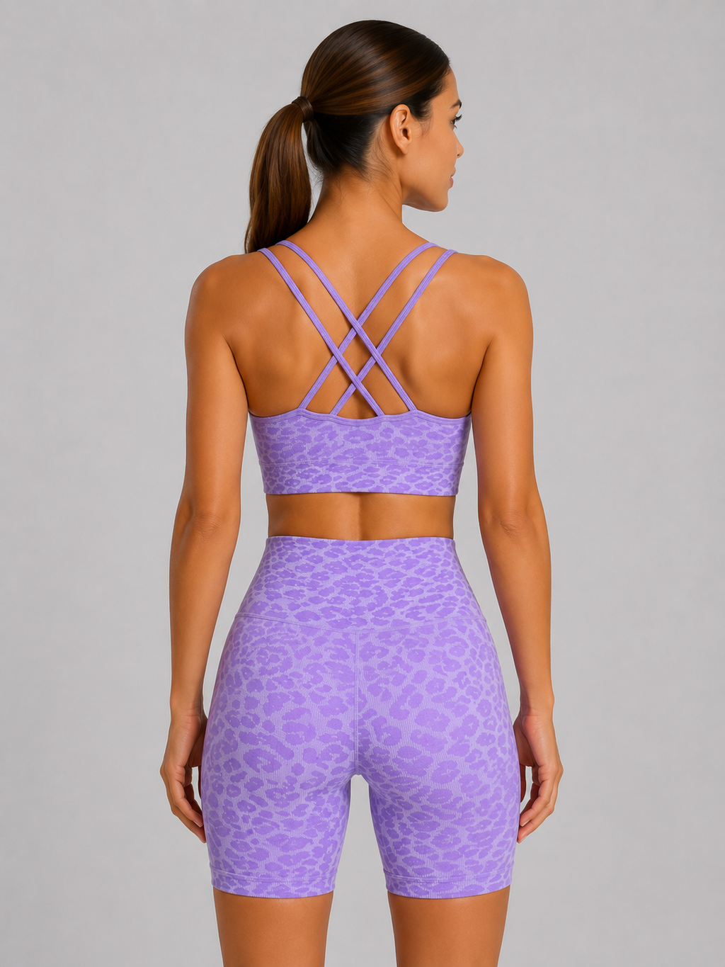 Seamless Push-Up Yoga Sports Bra