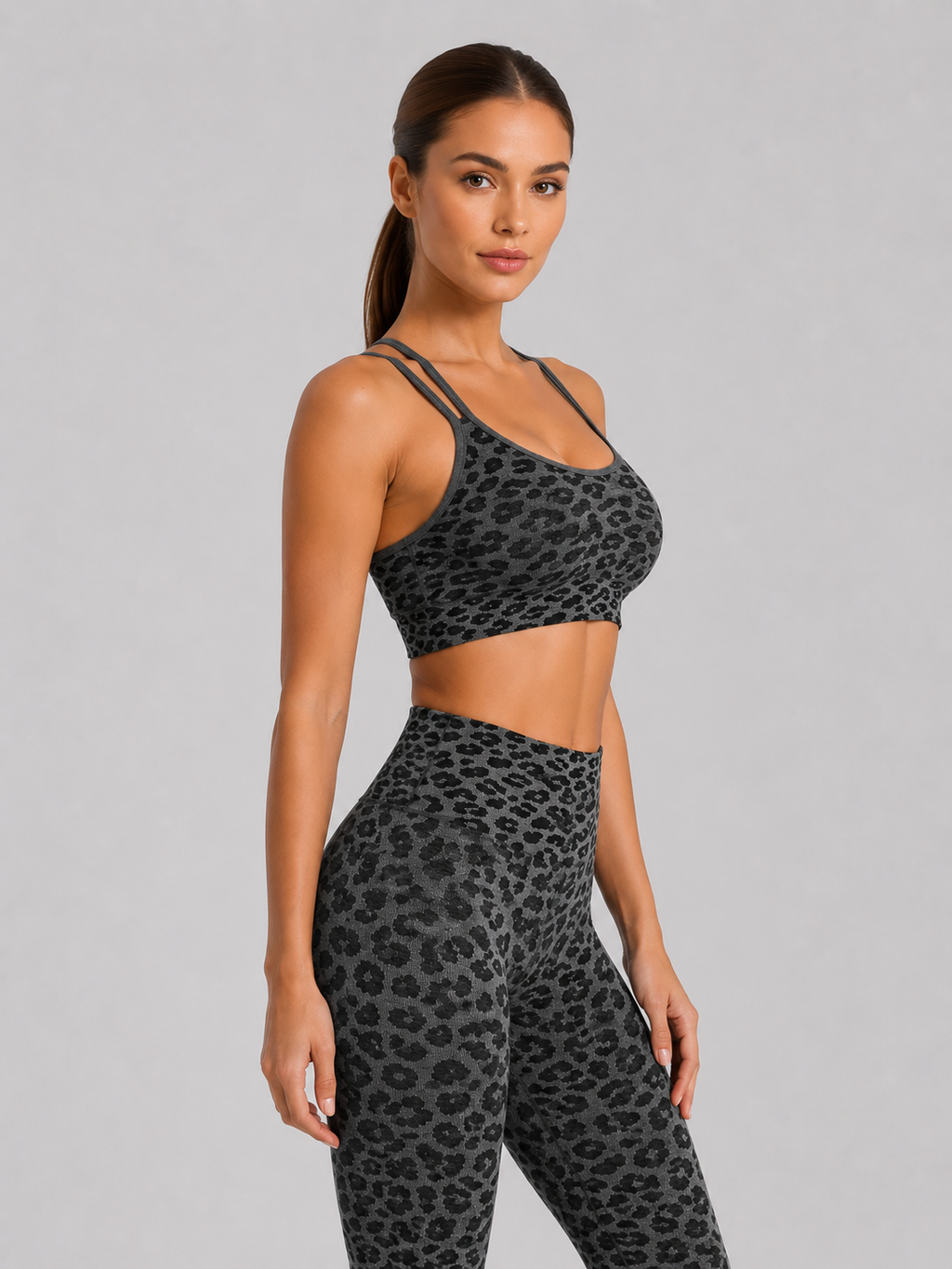 Seamless Push-Up Yoga Sports Bra