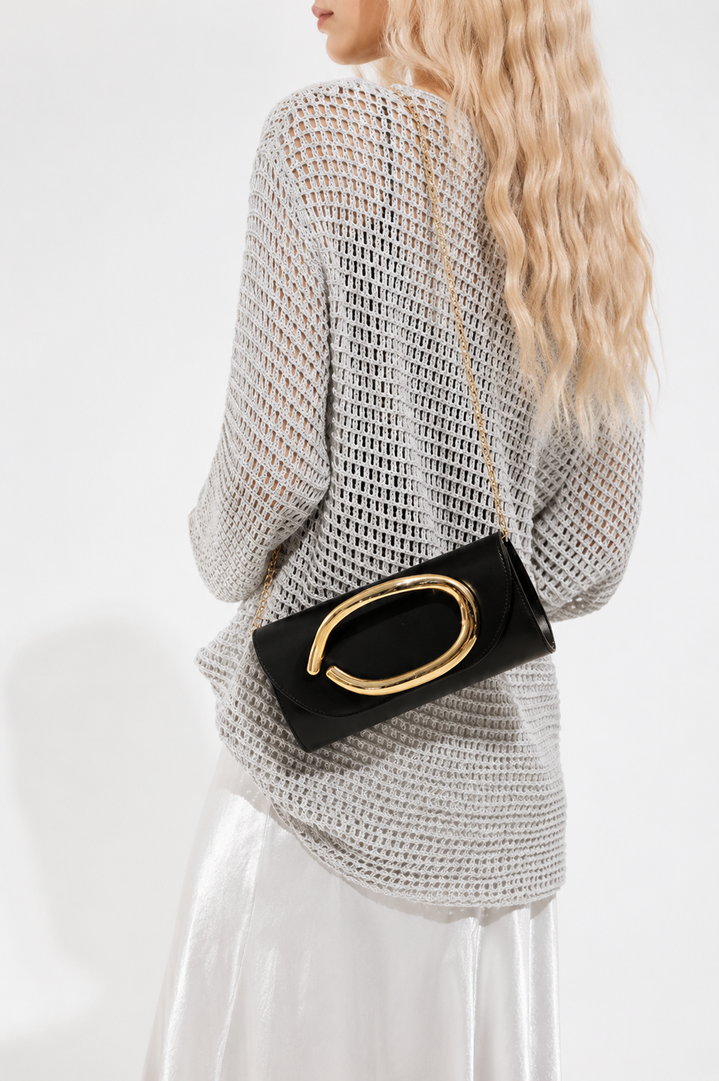 Retro Metal Crossbody Evening Bag