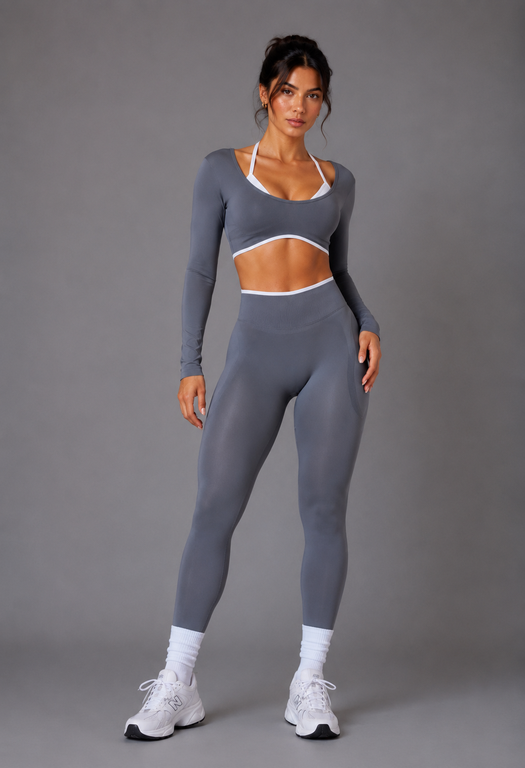 Pantalones largos de yoga sin costuras