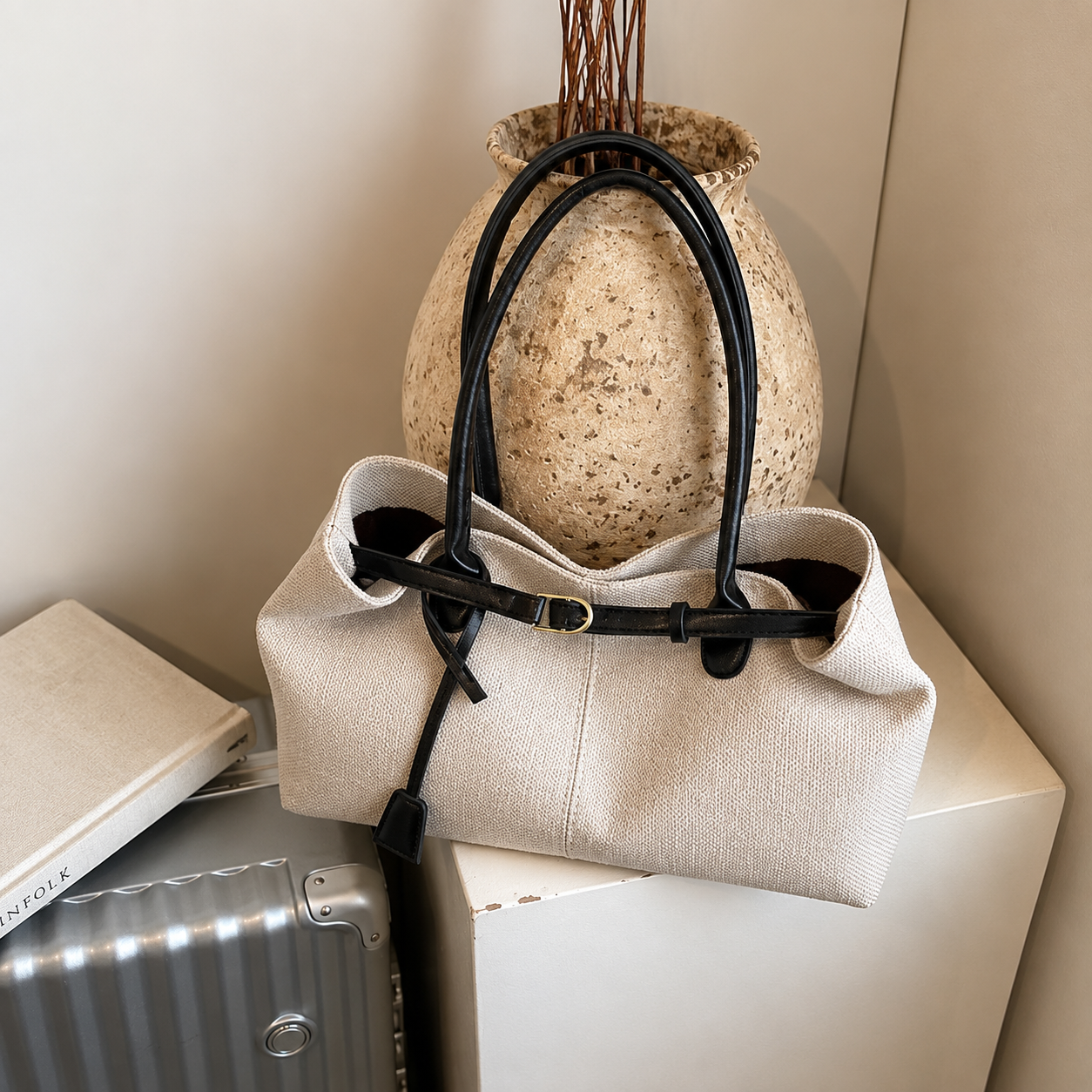 Casual Large-Capacity Canvas Bag