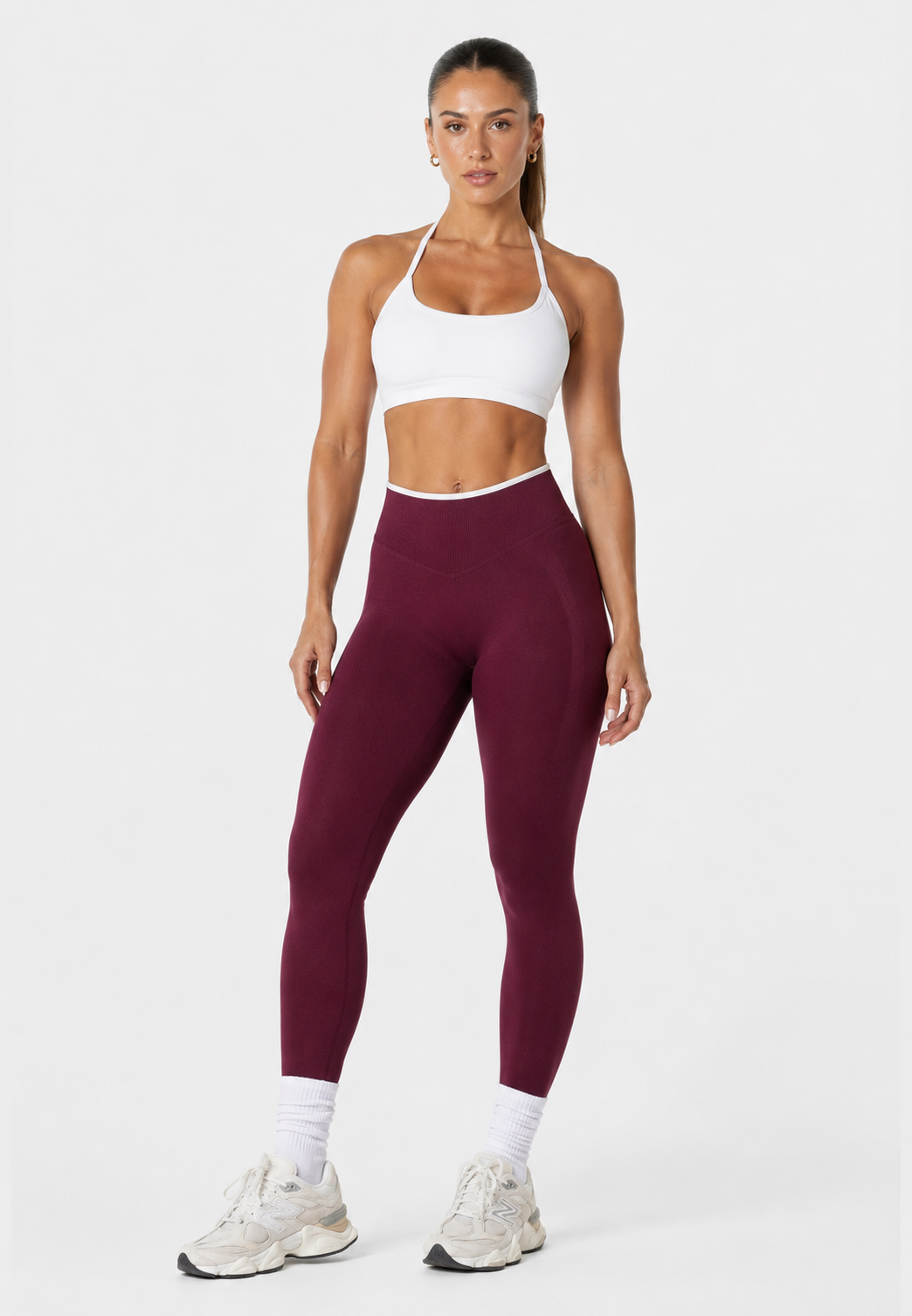 Pantalones largos de yoga sin costuras