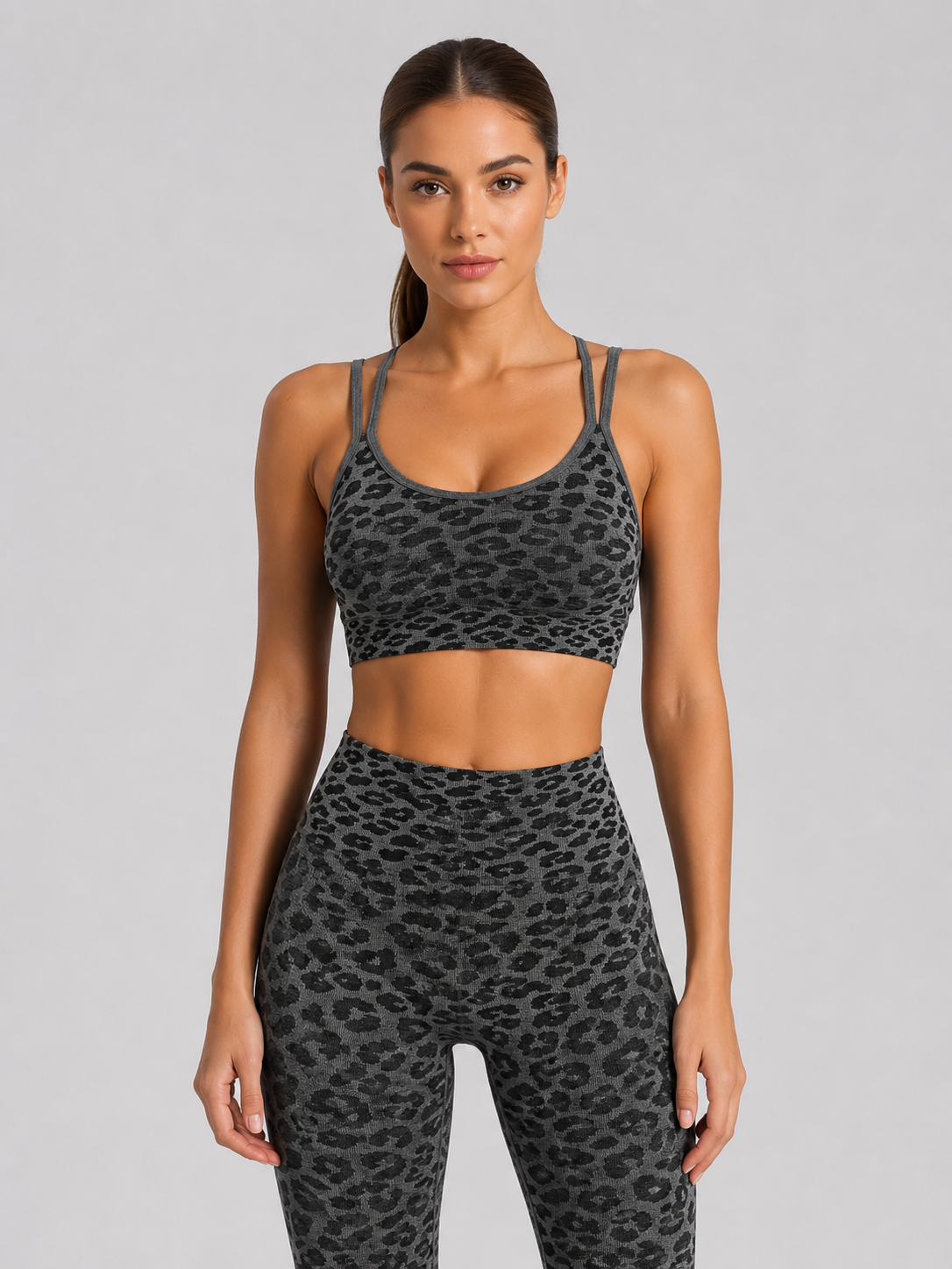 Seamless Push-Up Yoga Sports Bra