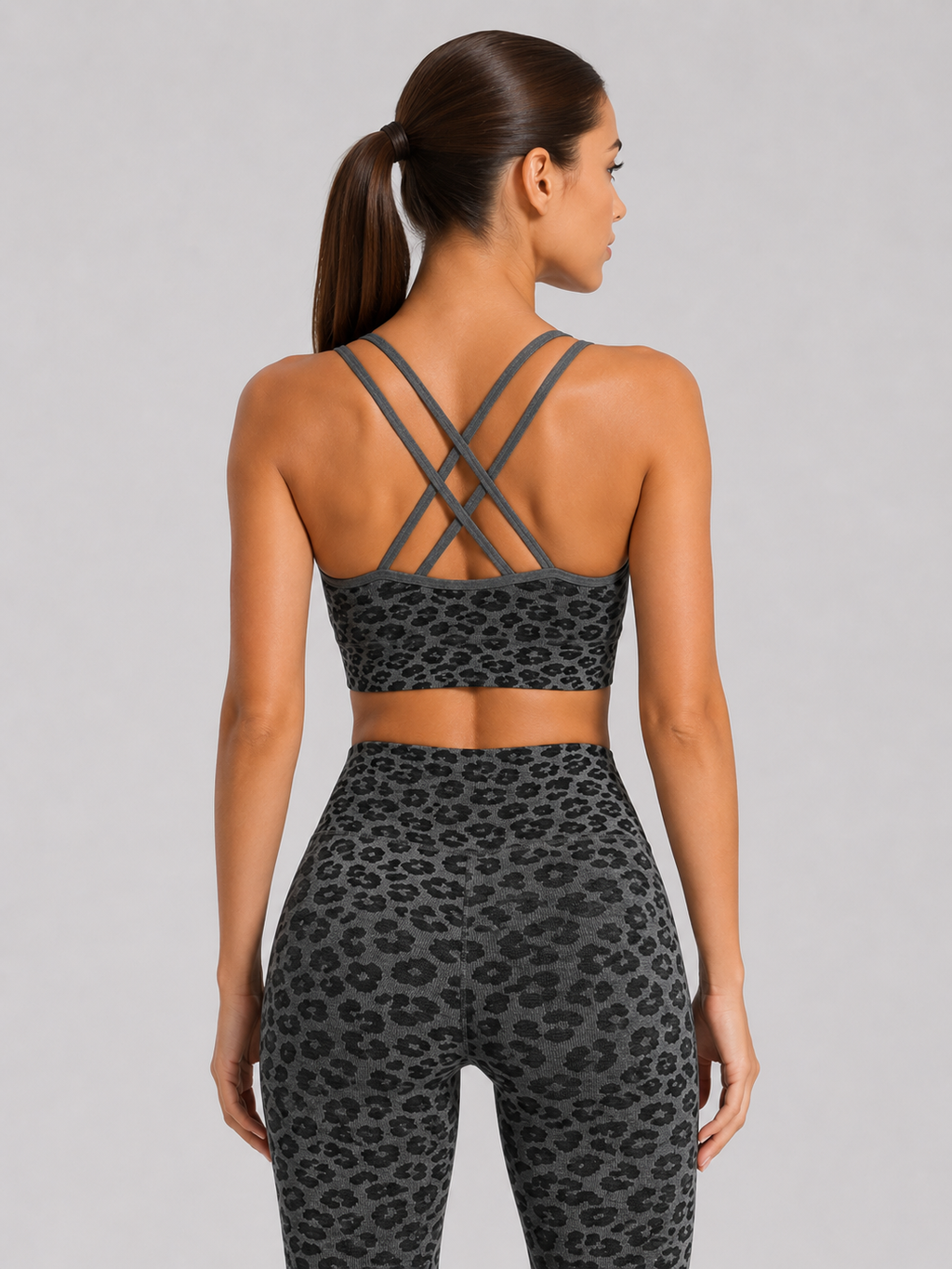 Seamless Push-Up Yoga Sports Bra