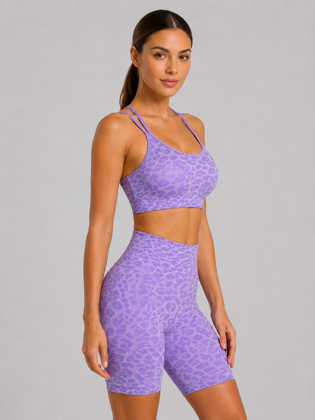 Seamless Push-Up Yoga Sports Bra