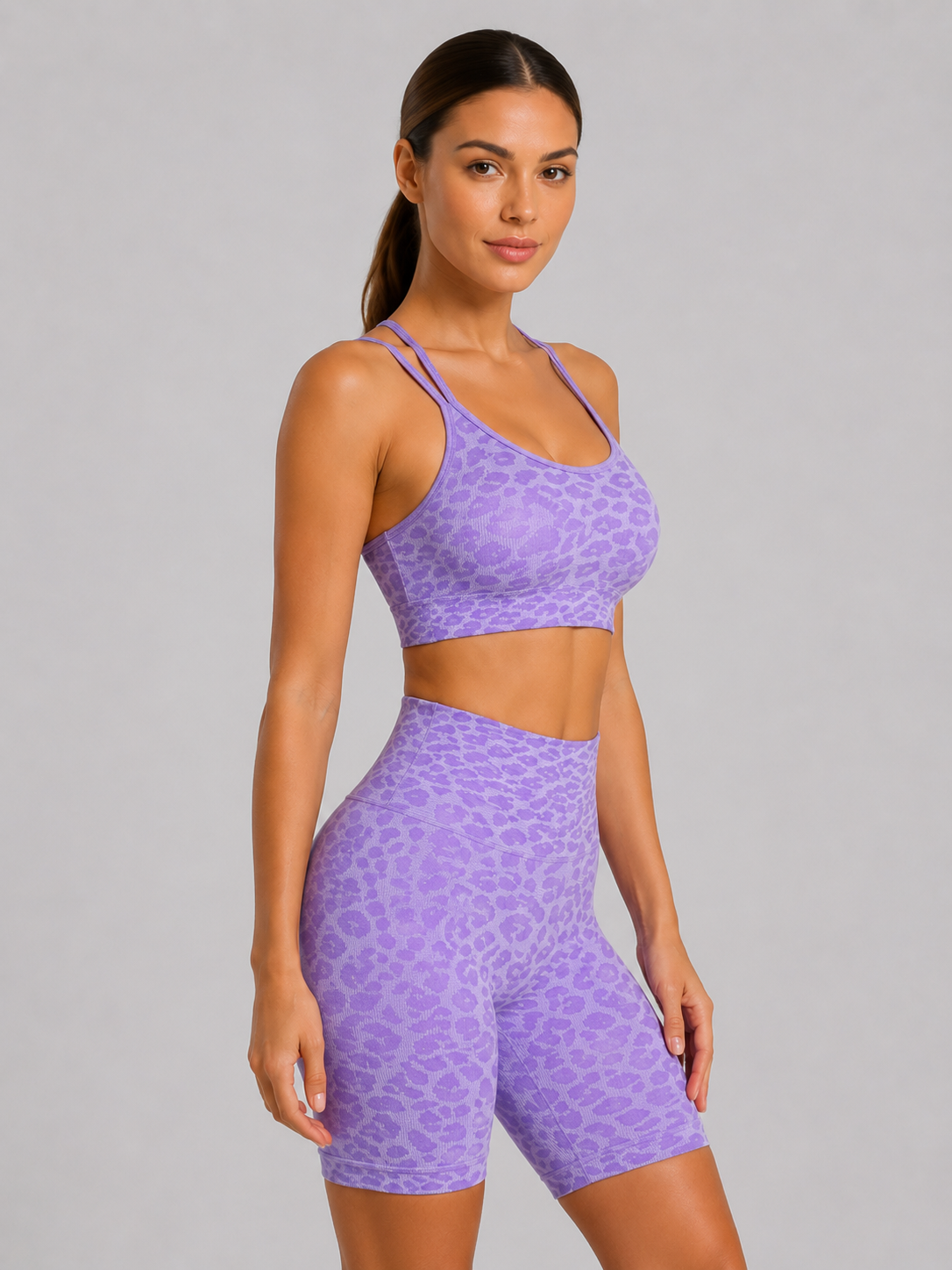 Seamless Push-Up Yoga Sports Bra