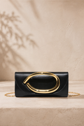 Retro Metal Crossbody Evening Bag