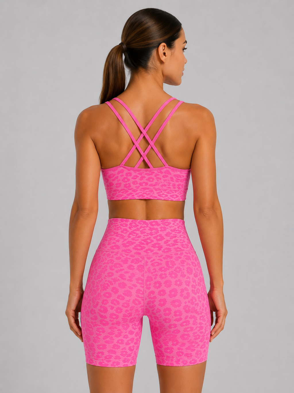 Seamless Push-Up Yoga Sports Bra
