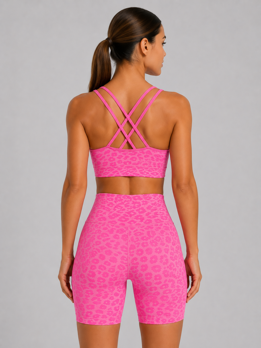 Seamless Push-Up Yoga Sports Bra
