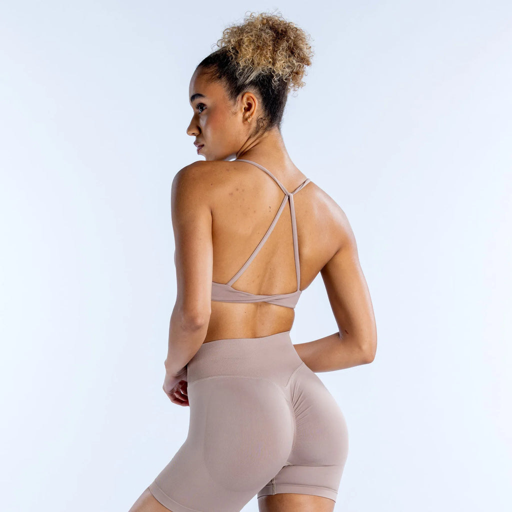 Seamless Backless Yoga Sports Vest