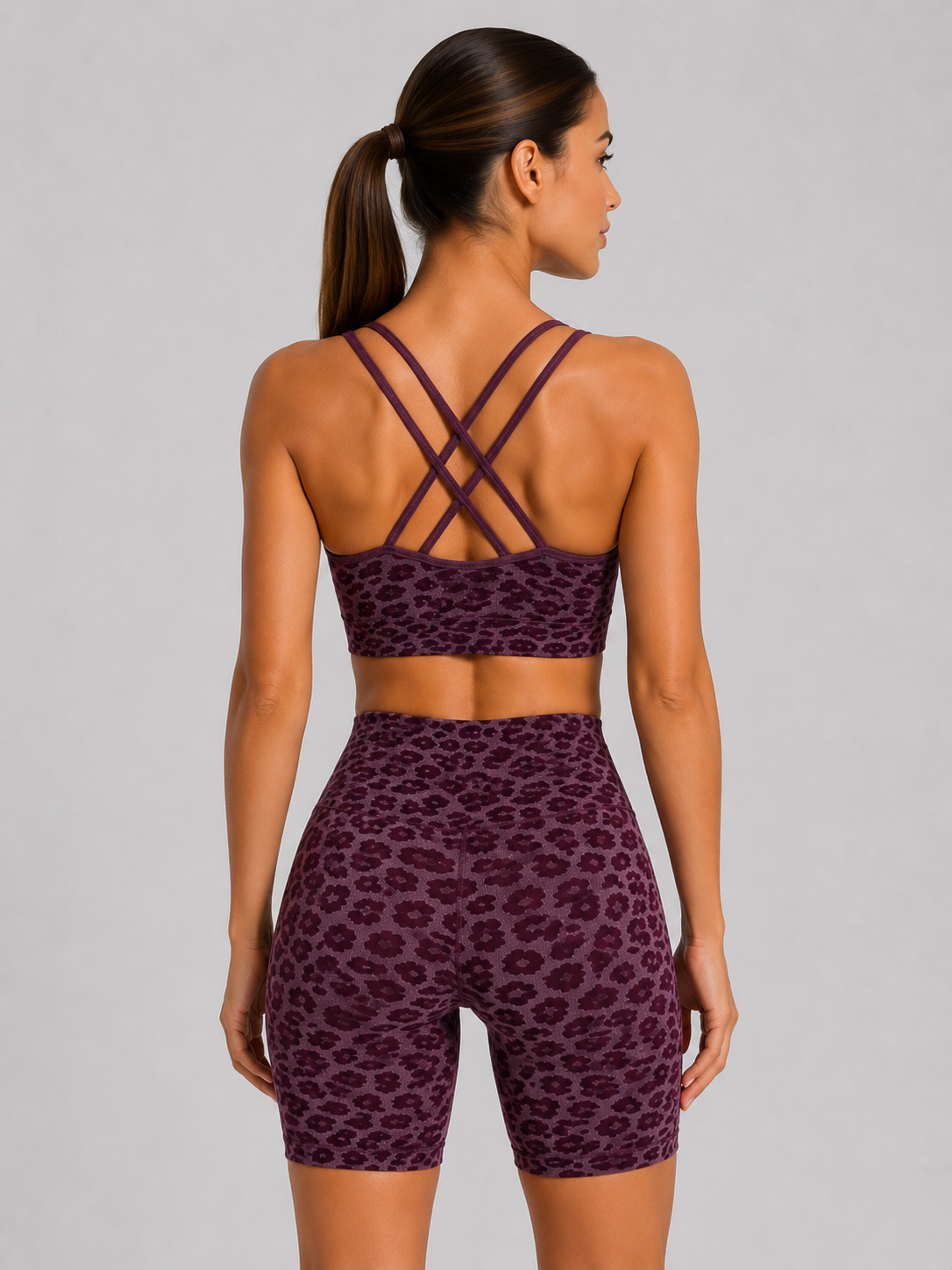 Seamless Push-Up Yoga Sports Bra